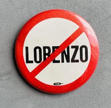 Eastern Airlines Pin back Button - No Lorenzo - Strike Button picture