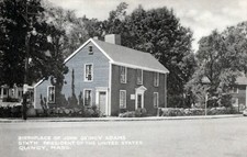 Birthplace Of John Quincy Adams Quincy Mass. Vintage Divided Back Post Card picture