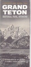 1963 Grand Teton National Park Lodgings & Rates Brochure picture
