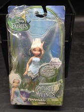 Disney Fairies Secret of The Wings Pixie Sparkle Periwinkle 4.5in Doll NIB 2012 picture