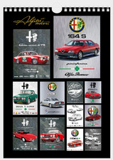 Alfa Romeo Calendar Giulia Sprint GTV Duetto Spider Veloce picture