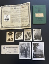 Document Passport German Rare WW2 50’s- 60’s Pictures Naturalization Segewitz picture