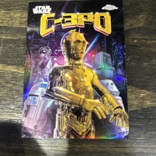 2026 Topps Star Wars Chrome C-3PO Original Art Maximalists picture