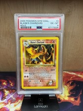 Blaine's Charizard 2/132 Holo Gym Challenge 2000 Pokemon Card PSA 6 picture