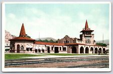 Postcard Santa Fe Station At Raton, New Mexico, Unposted picture