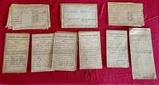 School Report Cards Lansdale PA Public Schools 1920’s Lot of 9 Ephemera Antique picture