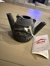 Vintage Bovaird Supply Co 1871-1971 Centennial Oilfield Teapot Kettle Cast Iron picture