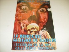 LA MUERTA dEL CALLEJON de ILLESCAS - Vintage graphic Comic Book / A4 picture