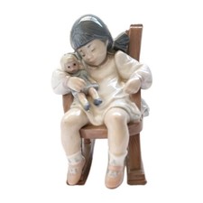 NAO by Lladro 1998 Naptime Gloss Finish #5448 NO Box Vintage Retired picture