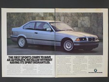 1993 2-Page PRINT AD BMW 325is Sports Coupe picture