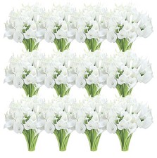 Artificial Calla Lily Flowers Bulk Realistic Silk Calla Lilies Bouque - 100pcs picture