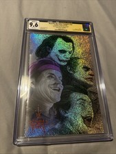 Beyond: The Joker Complex CGC 9.6 JSA Signed Zavala #2/10 Confetti Foil 4 Faces picture