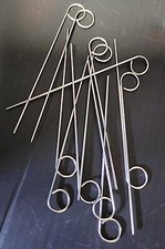 Lot of 12 Stainless Steel Pipe Pokers 1 dozen cleaners New Made in the USA picture
