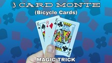 3 Card Monte - Easy Magic Trick With Blank Card - Bicycle Cards - Video Included picture