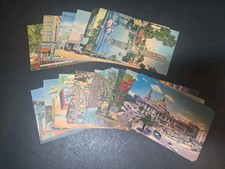 AI 16 Vintage Scenic Postcard Set Some Posted See Details US Seller  picture