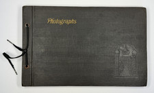 Antique 1920s-1930s Photo Album 27 RPPC AZO Postcards Calvin Coolidge Vermont picture