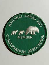 RARE Vintage 1970s National Parks & Conservation Association Member Patch 3.25