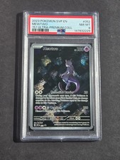 PSA 8 MEWTWO 052 - SCARLET & VIOLET 151 UPC BLACK STAR PROMO HOLO - NM/MT picture