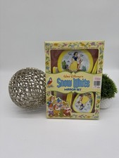 Disney Snow White Mirror Set Boxed Vanity Collectible Evil Queen Magic picture