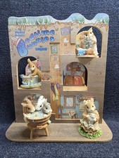 Four Enesco My Blushing Bunnies Figurines And Display picture