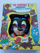 Vintage Ben Cooper Tom And Jerry Costume & Mask with Box  Size: Medium size 8-10 picture
