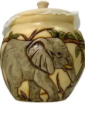 Jardinia ~ Top and Tail ~ Harmony Ball ~ Crushed Marble Jar or Urn~ NIB 2003 picture