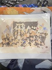 Haikyu Art Print anime NYC 2026 Convention Exclusive. . picture