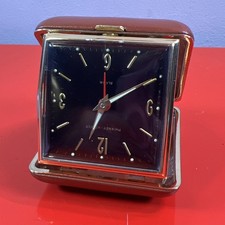 Vintage Phinney-Walker Folding Travel Alarm Clock Japan picture
