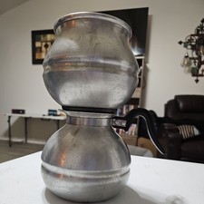Vintage ABCO Coffee Maker Aluminum Siphon Pot  picture