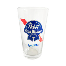 Pabst Blue Ribbon PBR Beer 16 Oz Pint Glass picture