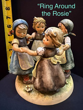 Hummel/Goebel “Ring Around the Rosie” Porcelain Hand Painted Figurine TMK4 picture