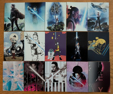 Topps Star Wars: The Last Jedi REY CONTINUITY Complete SET (15) picture