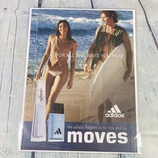 2004 Sexy Lady Surf Adidas Fragrance Vtg Print Ad/Poster Promo Art Magazine Page picture