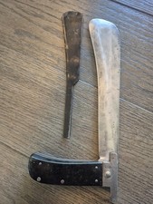 US WW2 WWII Vintage Camillus XX Folding Machete Fighting Knife picture
