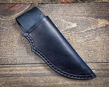 LEATHER CUSTOM HANDMADE SHEATH FOR FIXED BLADE KNIFE / HOLSTER MADE IN SA TEXAS picture