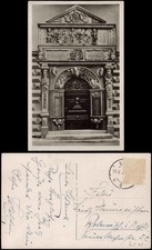 Postcard Gera Town Hall Portal 1943 picture