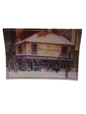 Deluxe Greetings The Old Curiosity Shop 18 Holiday Cards Gold Foil Envelopes picture