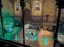 2022 Disney Haunted Mansion Ballroom Ghosts 11 x 15 Poster Foolish Mortals picture