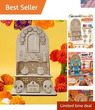 Dia De Los Muertos Altar Kit, Wooden Day of the Dead Ofrenda picture