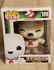 Funko Pop Movies Ghostbusters Stay Puft Marshmallow Man Pop Vinyl #109 picture