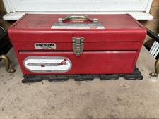 Vintage Stack-On R-25 20” Metal Toolbox Virgin Atlantic Aviation Mechanics picture