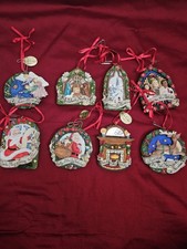 Danbury Mint Lot 8 Musical Ornament Not Working Xmas see photos picture