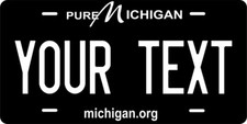 Michigan 2013 Custom State License Plate Personalized 12