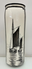 Antique Belleek Lenox Cream Hand Painted Maritime Sail Boat Porcelain 11