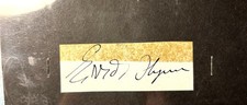 Errol Flynn Signed Vintage Cut Autograph Robin Hood Captain Blood Hollywood picture
