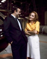 You Only Live Twice Sean Connery Karin Dor Sharing Joke On Set Candid 8x10 photo picture