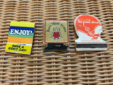 3 Vintage Matchbooks The Point After Hollywood, Robert Meyer Hotels, Enjoy picture