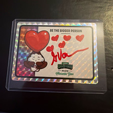 VeeFriends Super Stickers Character Gems Be the Bigger Person 1/1 Auto picture