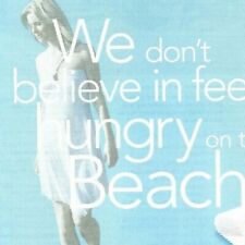 South Beach Diet Snack Bars Print Ad, Woman on Beach South Beach Snack Bar Ad picture