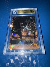 2025 Topps Chrome Star Wars Galaxy Battle on Lava River Atomic 149/150 TRUE GEM+ picture